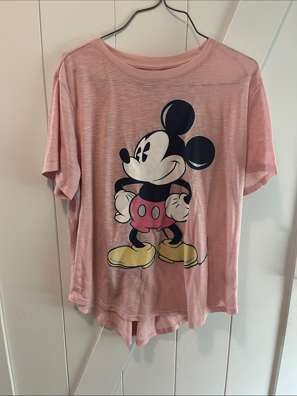 Disney Pink Mickey Mouse Short-Sleeve Tee